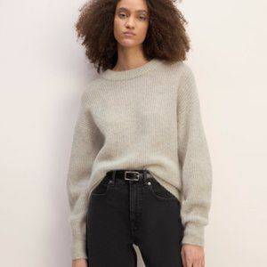 Everlane Alpaca Crew, Almond
